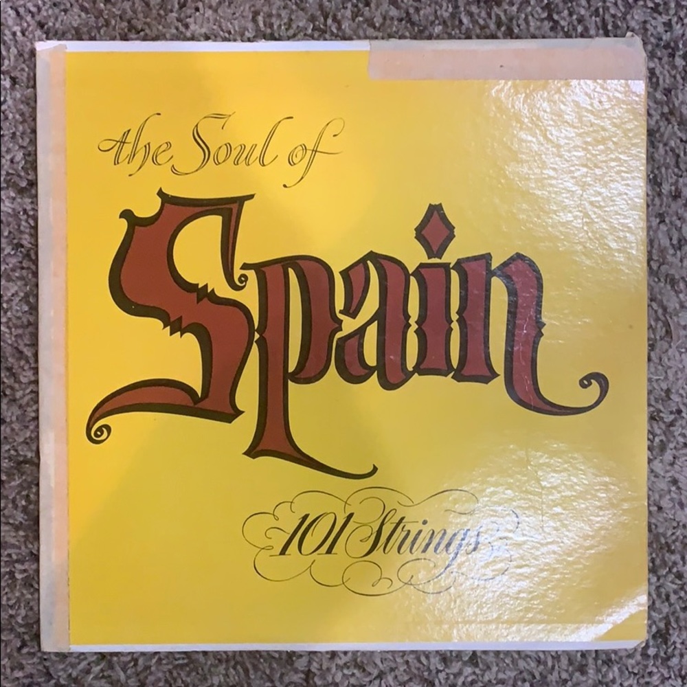 Vintage Soul of Spain record